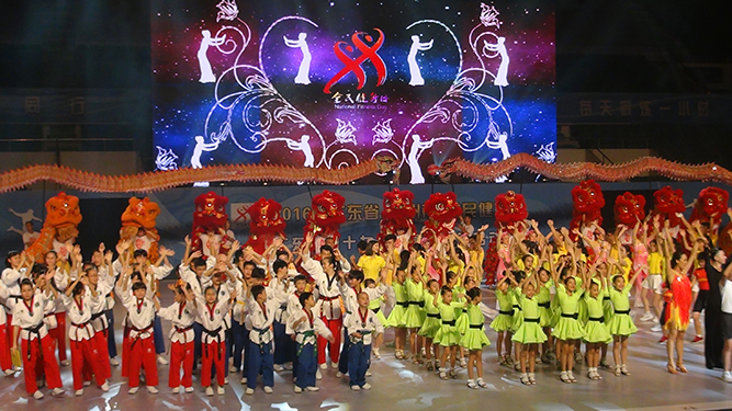 2016年8月8日全民健身及广场操舞